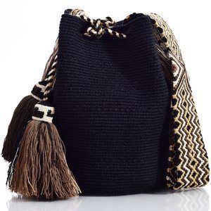 Utopia Classics Hobo Bag Wayuu Crochet, Large XD